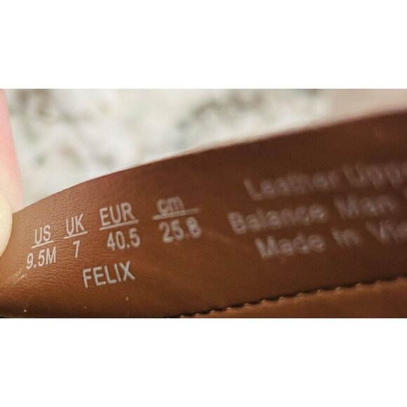 Naturalizer 27 Edit Women's Felix Booties Leather Cappuccino Size 9.5 New - Picture 9 of 10